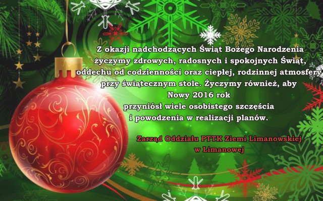 Życzenia PTTK